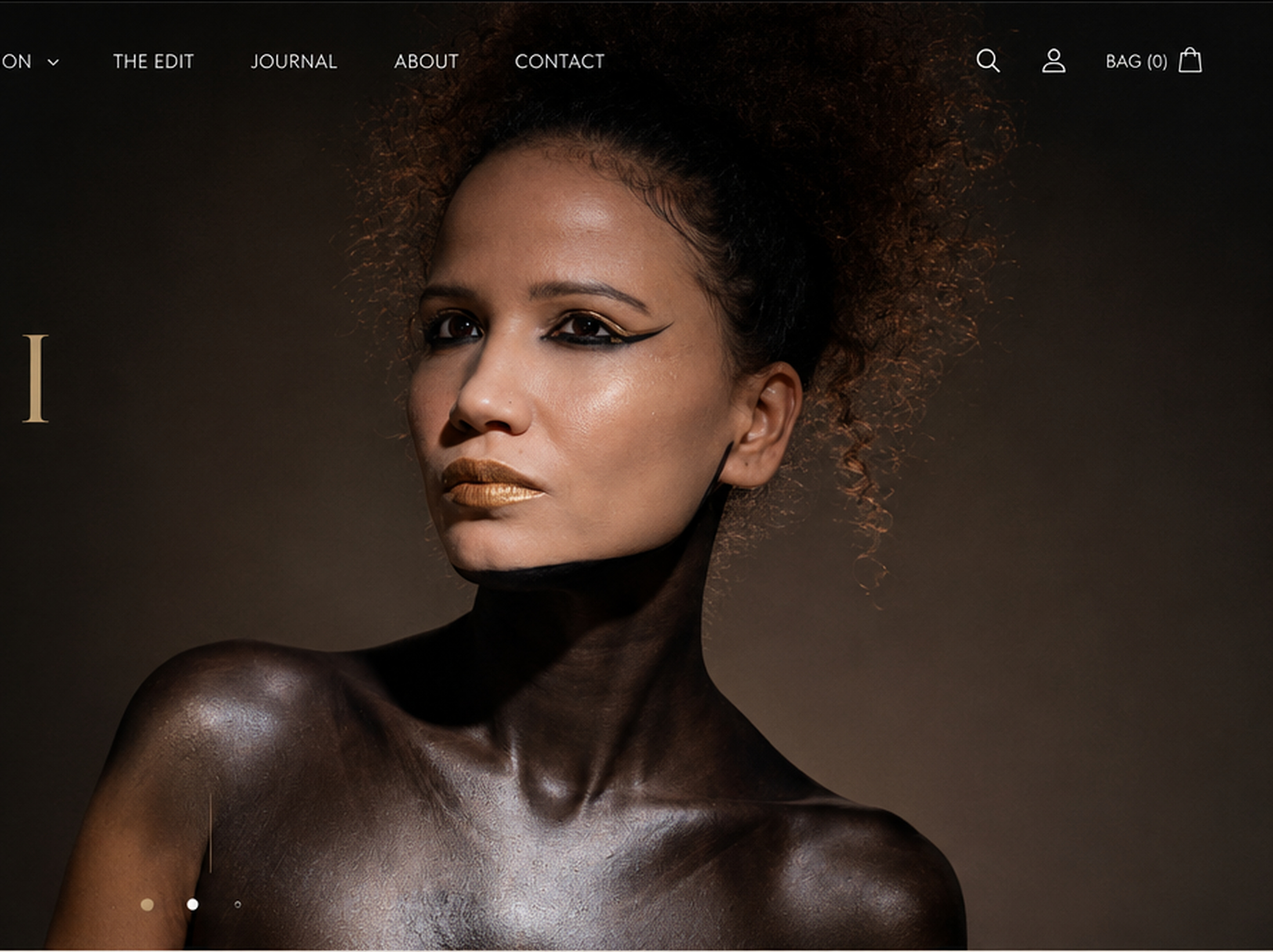 Bangari editorial fashion portrait